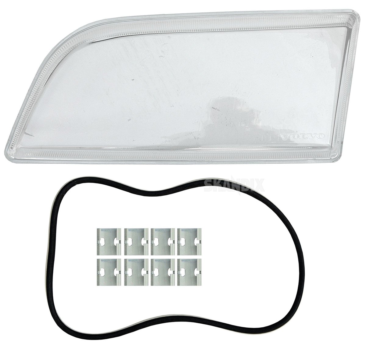 1013815 forlygteglas venstre volvo S40 V40 - Billede 1