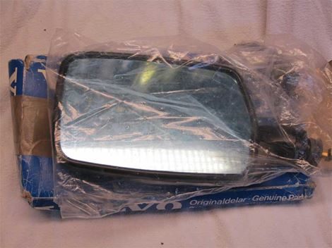 1255680 Venstre sidespejl volvo 240 manuelt inv. just. - Billede 1