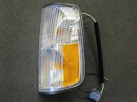 1258932 Blinklygte venstre, hvidt glas (USA) 1258932, Volvo 240/260 - Billede 1