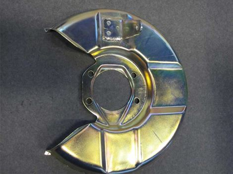 668333 Ankerplade venstre foran 668333, Volvo Amazon 1-kreds - Billede 1