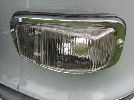 668911v Blinklysglas hvid venstre 668911V, Volvo Amazon - Billede 1