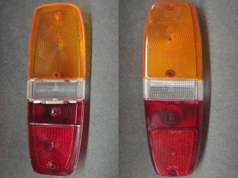 683520-glas-bag-245 baglygteglas volvo 245 265 venstre 1975-80 - Billede 1