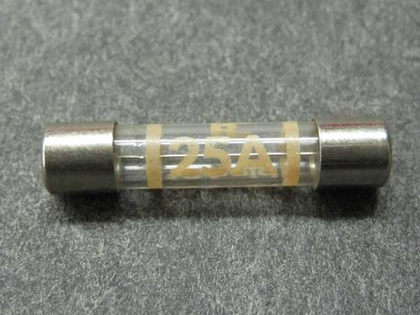 6x32-25amp 25A 6x32 glassikring - Billede 1