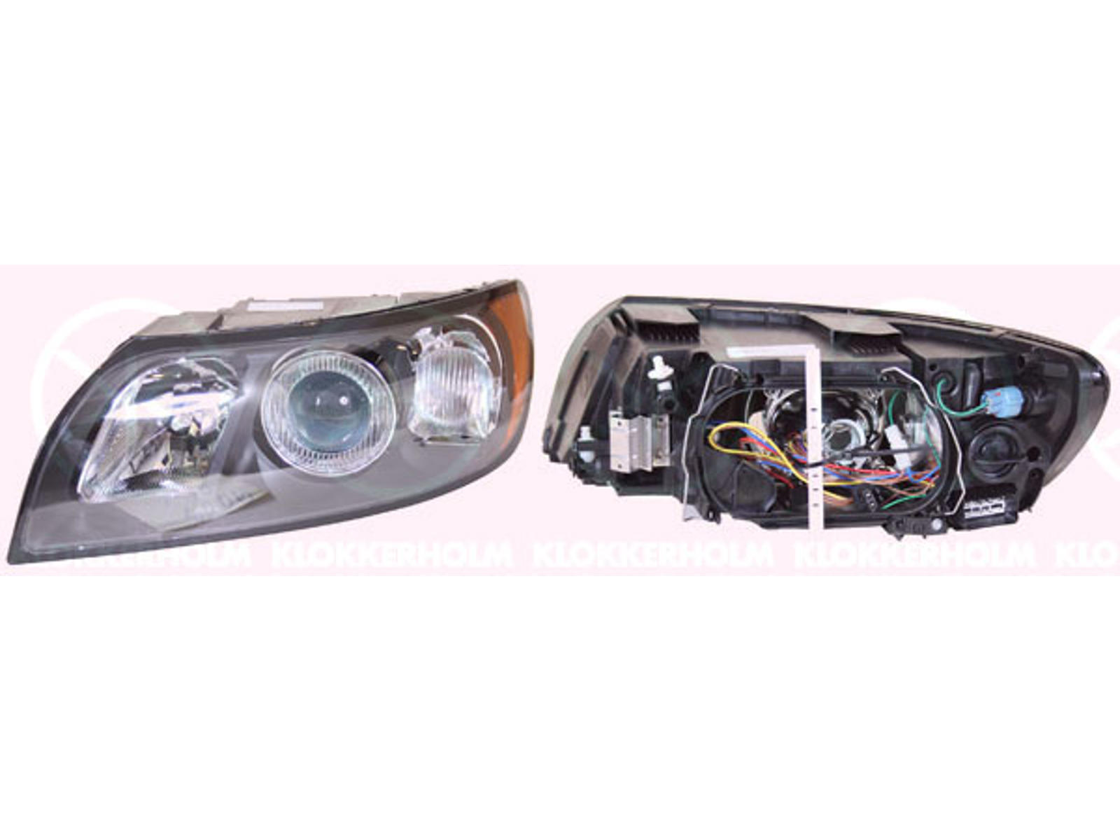 90090151 forlygte venstre volvo S40 2004-07 H7/HB3 - Billede 1