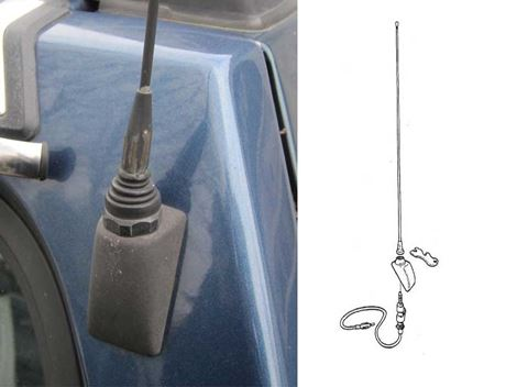 9447929 Antenne volvo 240, st.car - Billede 1