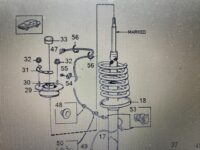 ABS hjulhastighedssensor foraksel 3540601, Volvo 240 fra 1988 - Billede 2