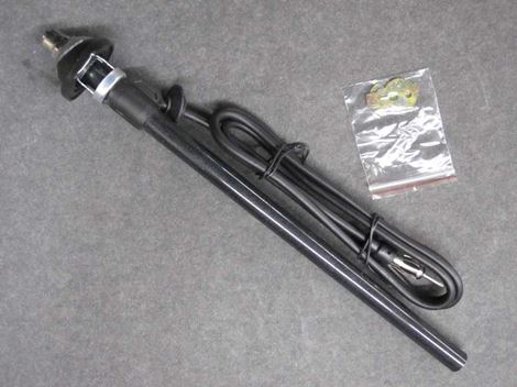 antenne-134003 Teleskopantenne til for-/ bag skærm 25mm - Billede 1