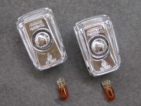 blinklys-9070196e Sideblink sæt volvo 240 700 900 850 S40 V40 1996-04 - Billede 1