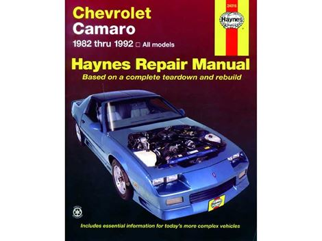 camaro Chevrolet Camaro Haynes - Billede 1