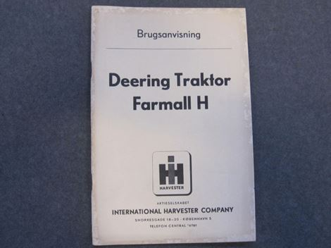 deering-farmall-h Deering traktor Farmall H - Billede 1