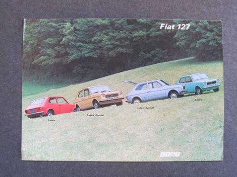 fiat-127-fiat Fiat 127 model - Billede 1