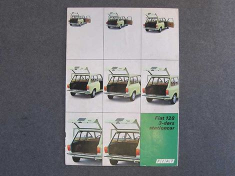 fiat-128-3-d-C3-B8rs Fiat 128, 3 dørs - Billede 1