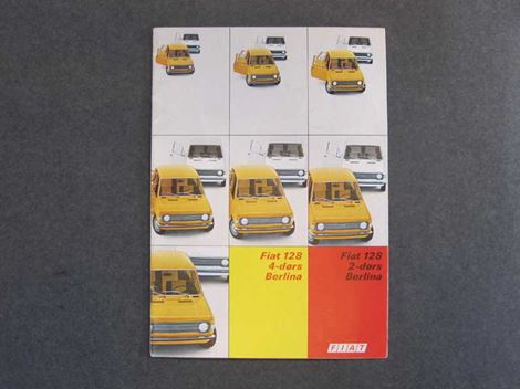 fiat-128-4-d-C3-B8rs-berlina Fiat 128, 2-4 dørs - Billede 1