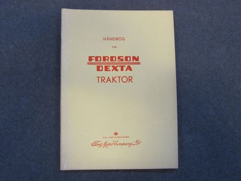 fordson-dexta-traktor Fordson Dexta Traktor - Billede 1