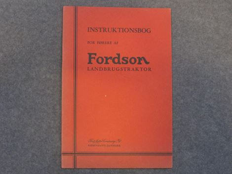 fordson-traktor Fordson landbrugstraktor - Billede 1