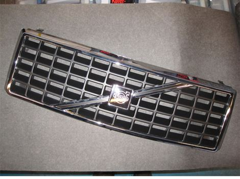 gitter-3445142 Frontgitter 440 krom - Billede 1
