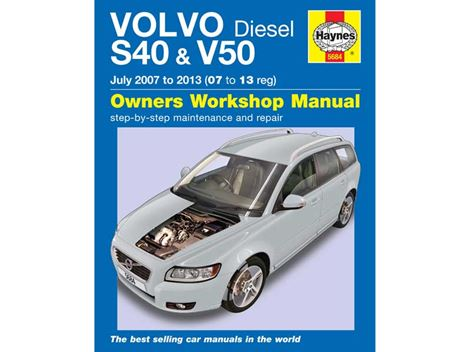 haynes-5684 Haynes volvo S40 - V50 diesel - engelsk - Billede 1