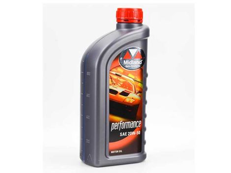 midland-performance Motorolie 20W-50 - Billede 1