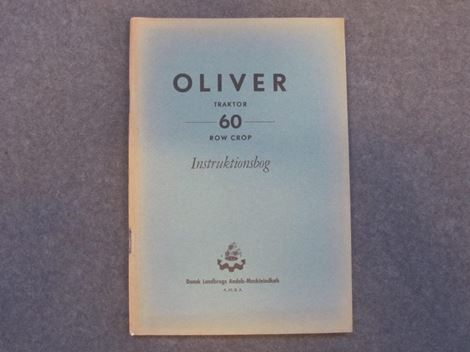 oliver-traktor-60 Oliver 60 traktor Row Crop - Billede 1