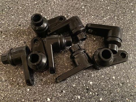 plasticholder-20til-20benzindyse-20463864 Plasticholder 463864, Volvo 240/740/940 (K-Jetronic) - Billede 1