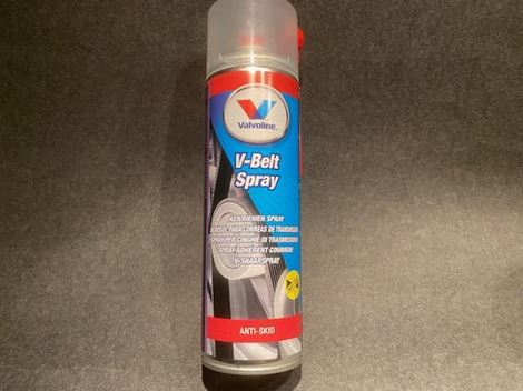 remspray Valvoline V-belt spray, fjerner hylen fra kileremme – 029986 - Billede 1