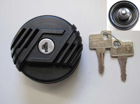 swf-113 Tankdæksel til 60mm udvendig gevind med nøgler (1) - Billede 1