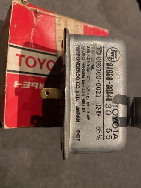 toyota-20blinkrelay_-20flasher-20signal Blinkrelay, flasher signal 81980-30040 - Billede 1
