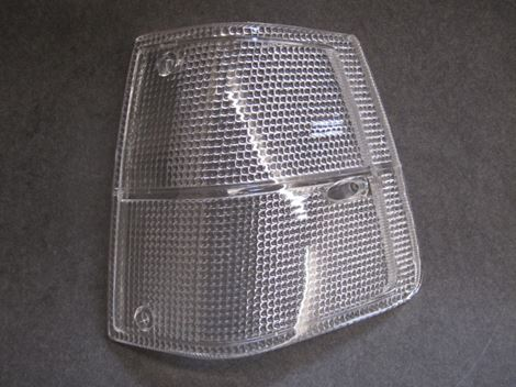 volvo-2010_1528-w Blinkglas venstre, hvidt 1307453w, Volvo 240/260 1981-93 - Billede 1