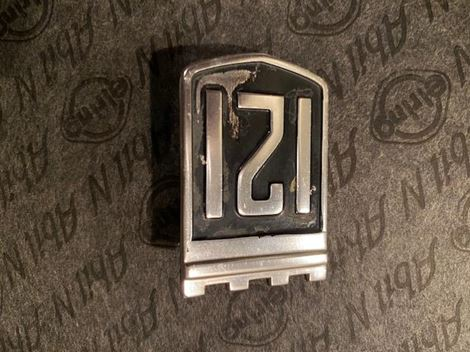 volvo-20121-20emblem-20670678-20brugt 121 emblem brugt, volvo 670678 - Billede 1
