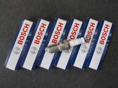 volvo-201269915 tændrør bosch HR6DC+ volvo 240 260 B27 B28 - Billede 1