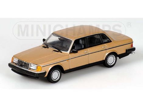 volvo-20240-20gl-201986-20gold Volvo 240 GL Guld metallic - Billede 1