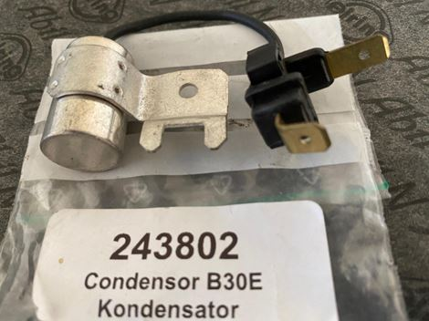volvo-20243802 Kondensator B30E 243802, Volvo 164 (1973-74) - Billede 1