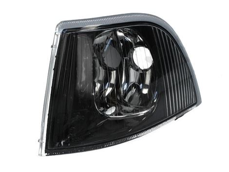 volvo-2030865998 blinklygte venstre foran volvo S40 V40 1996-00 sort - Billede 1