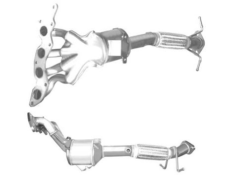 volvo-20359e Katalysator 20359E, Volvo S40/C30/V50 1,8-2,0L - Billede 1