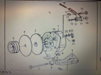 Bøsning til generator 463909, Volvo 240/700/900