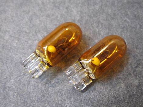 volvo-20989796 osram pære til blinklys orange 12V-5W - Billede 1