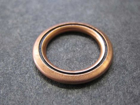 volvo-30725034 Kobberring, bundprop 30725034, Volvo 2,0 diesel - Billede 1