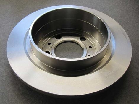volvo-31262096 bremseskive bag volvo S90 V90 1997-98 med multilink - Billede 1
