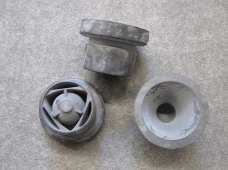 volvo-31293164 Gummitylle motorcover 31293164, Volvo V50 diesel - Billede 1