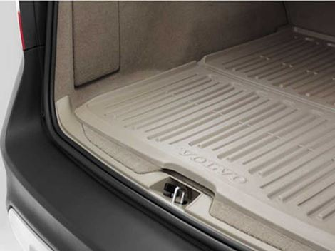 xc70-30740731 Bagagerumsmåtte volvo V70/XC 2008-16 beige - Billede 1