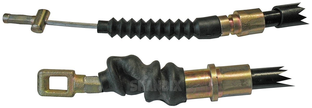 1004650 håndbremsekabel volvo 400 1991- med skiver - Billede 1