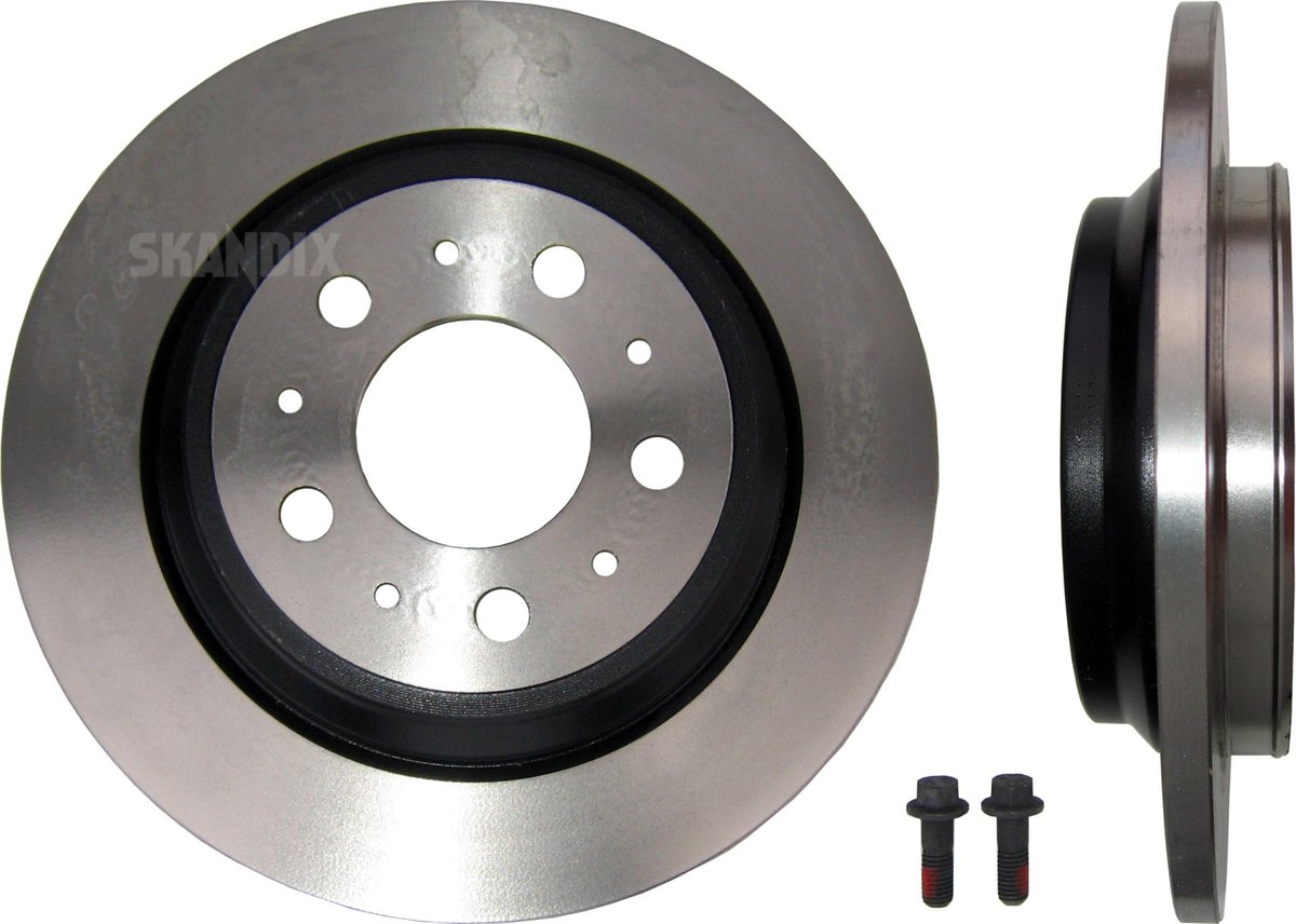 1007176 Bremseskive bag AWD 272429, Volvo S70/V70 (1997-00) - Billede 1