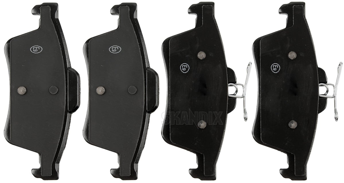 1017819 Bremseklodser bag volvo S40 V50 C70 C30 - Billede 1