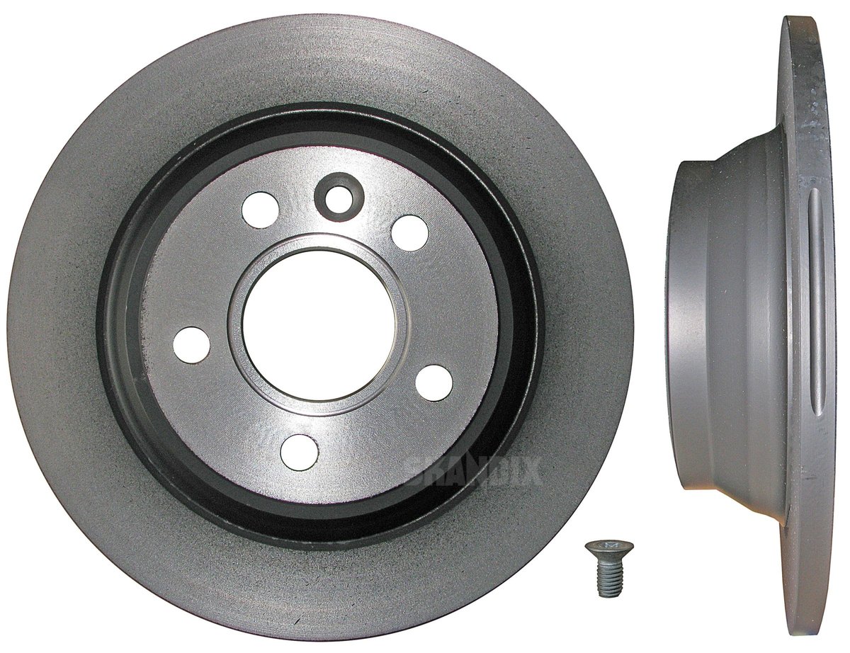 1019622 Bremseskive bag, massiv (original) 30769058, Volvo S80/V70/XC70 - Billede 1