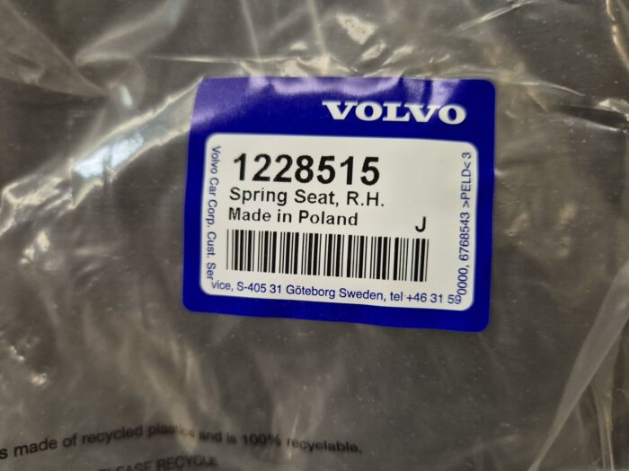 højre fjederskål øverst på fjederben, volvo 240 260, Spring cap Front axle left upper - Billede 3