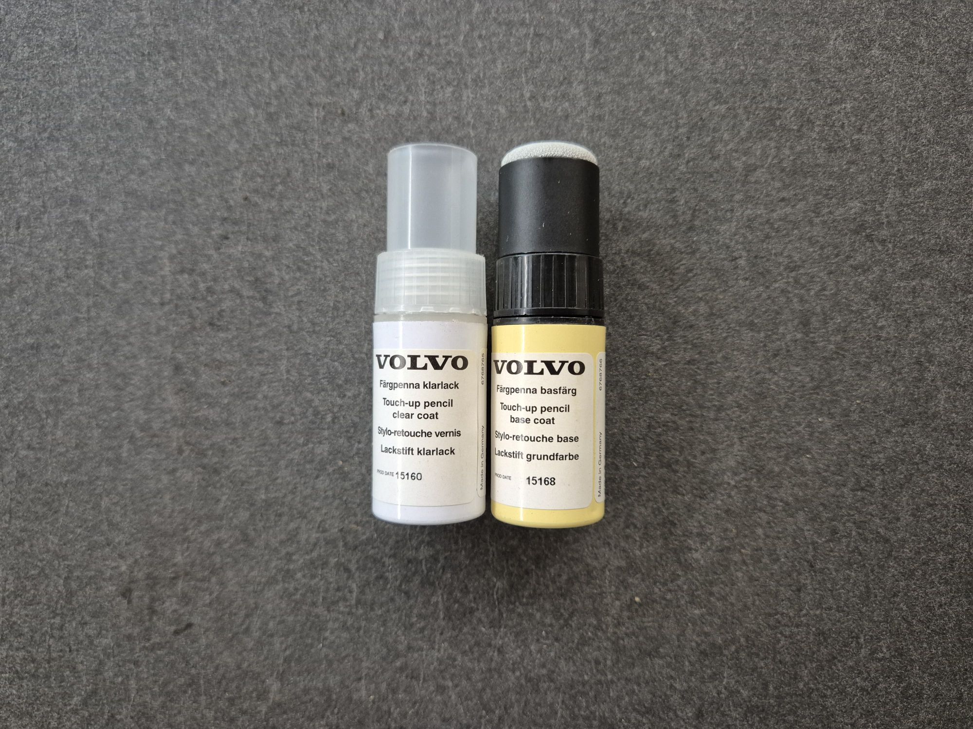 20250818_1329505712056478549574713.jpg Lak 607 – Reparationslak, Creme Yellow, pen-sæt, 31266450 - Billede 1