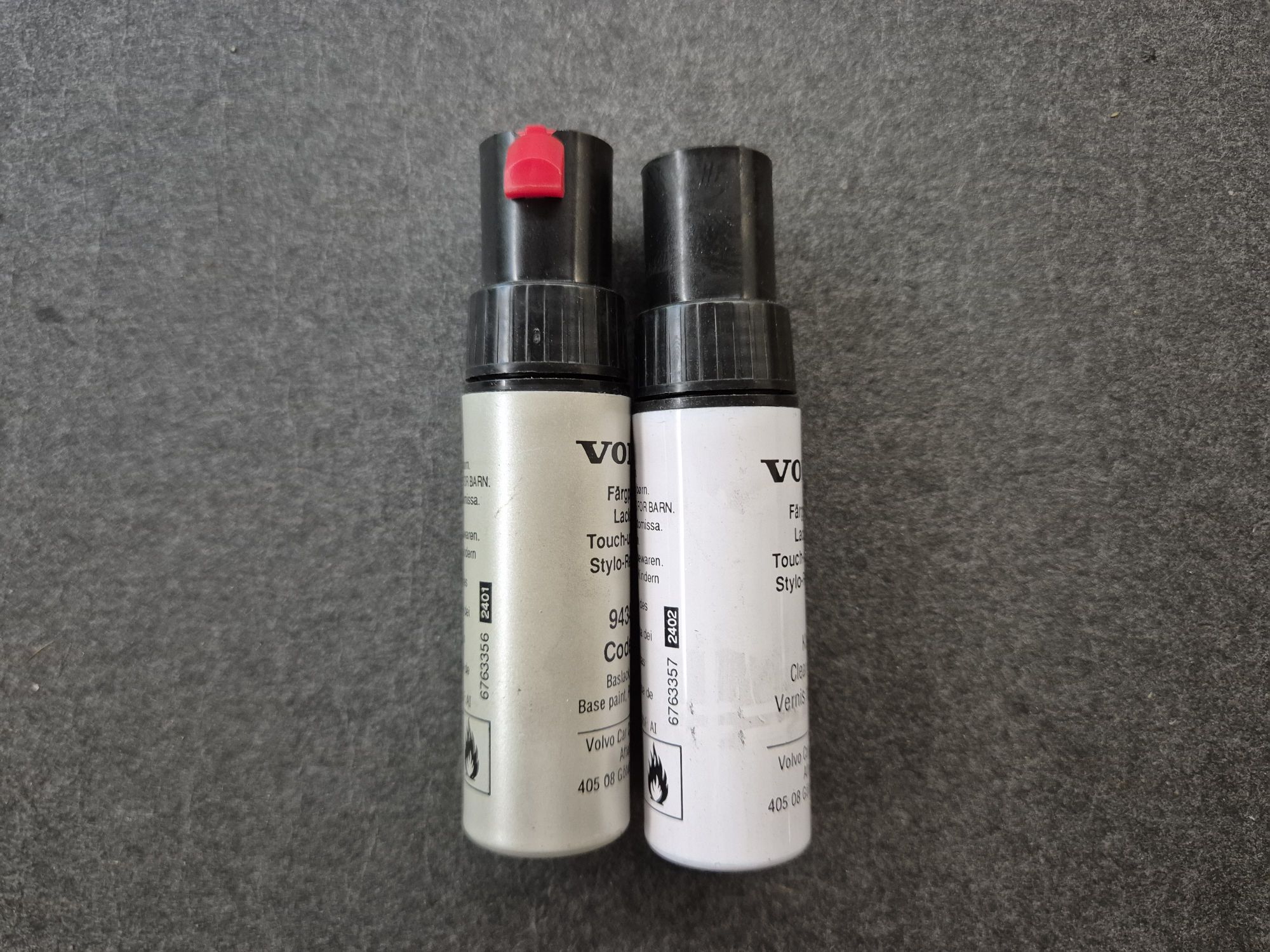 20250818_1356007047206785743958557.jpg Lak 430 – Reparationslak, Crystal White Pearl, pen-sæt, 9434515 - Billede 1