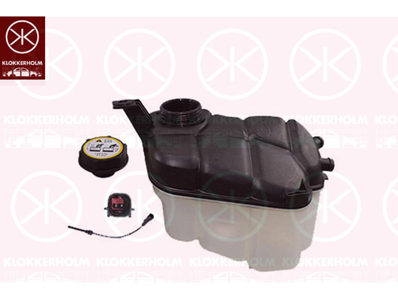 90223001 ekspansionsbeholder volvo S80 2007-16 stor model - Billede 1