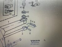 bøsningskit gearkasse volvo 240 740 940 M45 46 47 - Billede 2
