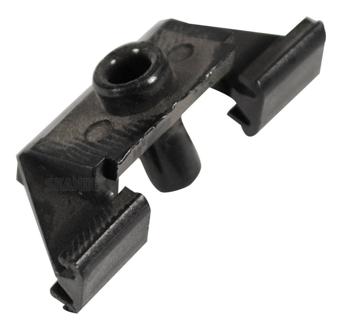 1028238 Clips til karrosseritrim – bagrude (sort, original Volvo), Volvo 700, 900, V90 (-1998) - Billede 1